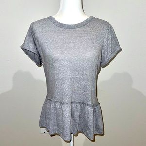 FRENCH LAUNDRY - Grey Top with Flare